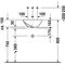 Duravit Aufsatzbecken BACINO m ÜL o HLB 420x420mm ohne Hahnloch weiß