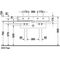 Duravit Waschtisch VERO m ÜL HLB 1000x470mm geschli 2 HL weiß