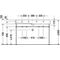 Duravit Waschtisch VERO m ÜL HLB 1200x470mm 2 Hahnlöcher weiß WG