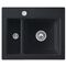 V&B Einbauspüle SUBWAY XM FLAT 585x475mm Exzent. graphit