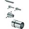 SCHELL Verlängerungsset D-SC-T chrom 50mm