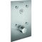 Schell Wandeinbau-Dusche LINUS Bas D-C-T Frontplatte Edelstahl