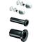 SCHELL WC-Zu- und Ablaufset Ablaufrohr d= 90mm, Anschlussrohr 184mm