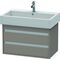 Duravit Waschtischunterbau KETHO 440x750x410mm basalt matt