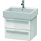 Duravit Waschtischunterbau X-LARGE 443x550x448mm weiß hochglanz lackiert