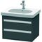 Duravit Waschtischunterbau KETHO 455x600x480mm graphit matt