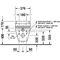 Duravit Wand-WC DURASTYLE tief, 370x620mm, SensoWash weiß WG