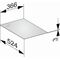 Keuco Abdeckplatte EDITION 11 Cristallinglas 366x3x524mm ant