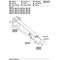 Keuco Stützklappgriff PLAN CARE WC 850mm li Ausf vc/we