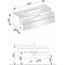 Keuco Waschtischunterbau EDITION 400 1400x546x535mm m HL-Boh we Glas we ma