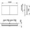 Keuco Spiegelschrank ROYAL MODULAR 2.0 Breite 1200mm Höhe 700mm Tiefe 160mm