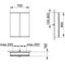 Keuco Spiegelschrank ROYAL MODULAR 2.0 Breite 700mm Höhe 900mm Tiefe 160mm