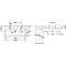 V&B Waschtisch 2.0 MEMENTO 1000x470mm o ÜL f 2x 1-L Arm we C+
