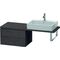 Duravit Konsolenunterschrank L-CUBE 400x620x477mm eiche dunkel gebürstet