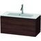 Duravit WT-Unterbau L-CUBE Compact 400x820x391mm kastanie dunkel