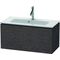 Duravit WTU Compact L-CUBE 400x820x391mm eiche dunkel gebürstet