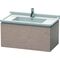 Duravit Waschtischunterbau L-CUBE 469x820x408mm eiche kaschmir