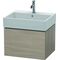 Duravit Waschtischunterbau L-CUBE 394x584x459mm pine silver