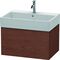 Duravit Waschtischunterbau L-CUBE 394x684x459mm amerikanisch nussbaum
