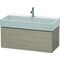Duravit Waschtischunterbau L-CUBE 394x984x459mm pine silver
