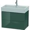 Duravit Waschtischunterbau L-CUBE 544x784x459mm dolomiti grey hochglanz
