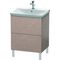 Duravit Waschtischunterbau L-CUBE 620x481x709mm eiche kaschmir