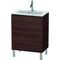 Duravit WT-Unterbau L-CUBE Compact 704x620x391mm kastanie dunkel