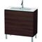 Duravit WT-Unterbau L-CUBE Compact 704x820x391mm kastanie dunkel