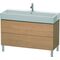 Duravit Waschtischunterbau L-CUBE 582x1184x459mm europäische eiche