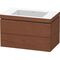 Duravit Waschtischunterbau L-CUBE m WT Vero Air 500x800x480mm o HL ami NB
