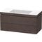 Duravit Waschtischunterbau L-CUBE m WT Vero Air 500x1000x480mm o HL Ei du