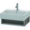 Duravit Waschtischunterbau VERO AIR 155x584x431mm flannel grey hochglanz
