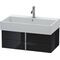 Duravit Waschtischunterbau VERO AIR 298x784x431mm schwarz hochglanz