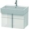 Duravit Waschtischunterbau VERO AIR 440x684x431mm weiß hochglanz
