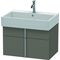 Duravit Waschtischunterbau VERO AIR 440x684x431mm flannel grey seidenmatt
