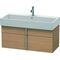Duravit Waschtischunterbau VERO AIR 440x984x431mm europäische eiche