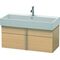 Duravit Waschtischunterbau VERO AIR 440x984x431mm mediterrane eiche
