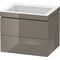 Duravit Waschtischunterbau L-CUBE m WT Vero Air 500x600x480mm o HL fla gr