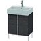 Duravit Waschtischunterbau VERO AIR 581x584x431mm eiche dunkel gebürstet