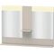 Duravit Spiegel VERO 142x1100x800mm, Beleuchtung taupe