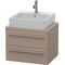 Duravit Konsolenunterschrank X-LARGE 440x600x478mm dolomiti grey hochglanz
