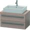 Duravit Konsolenunterschrank X-LARGE 440x800x478mm eiche kaschmir