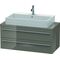Duravit Konsolenunterschrank X-LARGE 440x1000x478mm flannel grey hochglanz