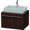 Duravit Konsolenunterschrank X-LARGE 440x700x548mm nussbaum gebürstet