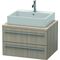 Duravit Konsolenunterschrank X-LARGE 440x700x548mm pine silver