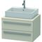 Duravit Konsolenunterschrank X-LARGE 440x700x548mm taupe
