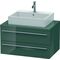 Duravit Konsolenunterschrank X-LARGE 440x800x548mm dolomiti grey hochglanz