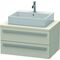Duravit Konsolenunterschrank X-LARGE 440x800x548mm taupe
