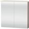 Duravit Spiegelschrank X-LARGE 138x800x760mm eiche kaschmir