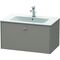 Duravit Waschtischunterbau BRIOSO Gri Frontfarbe 442x820x479mm basalt matt